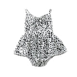 R Cotton Leopard Short Climbing Style Dress