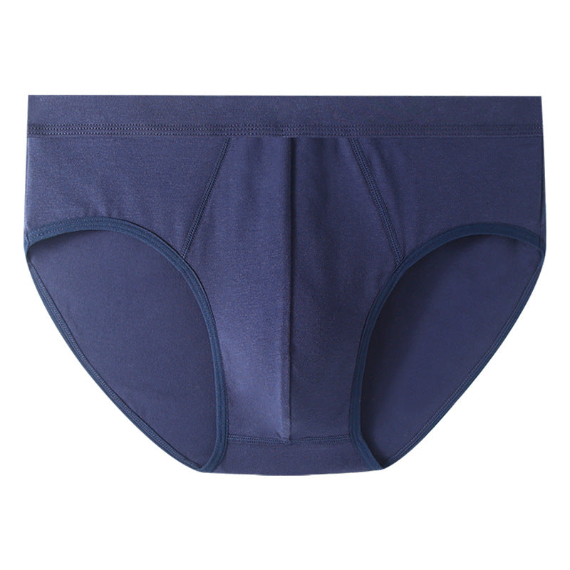Men's Cotton Underwear High-Waist Breathable Plus-Size Briefs
