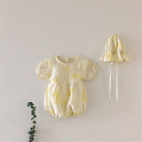 Baby Bag Fart Clothes With Cap One-Piece Sweet Romper