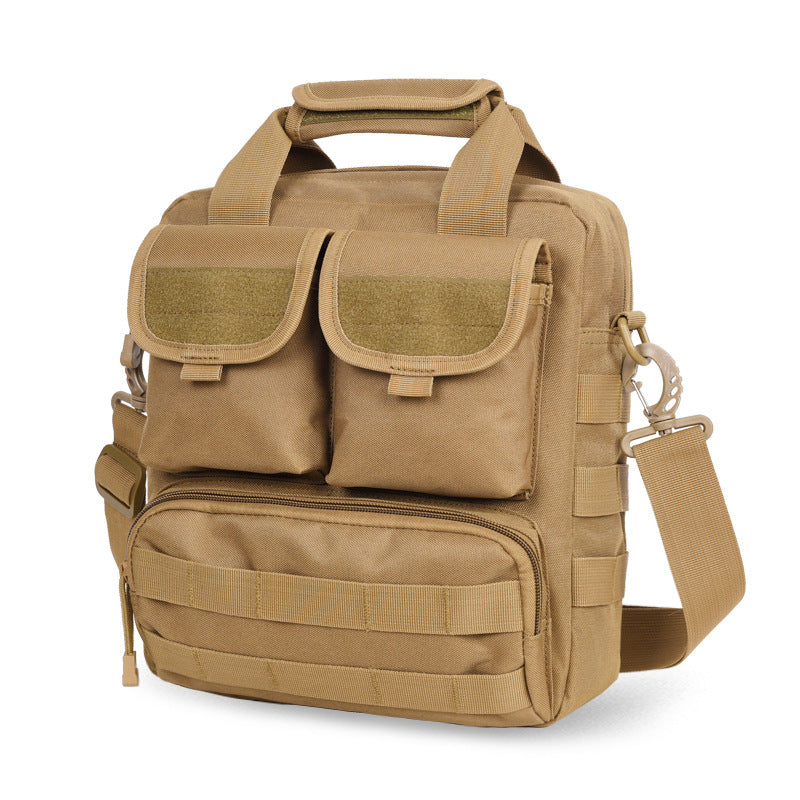 Nylon Camouflage Tactical Backpack Mens Shoulder Crossbody Bag