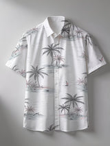 Men'S Short Sleeve Shirt, Hawaiian Style