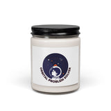 Orbital Problem Solver Candle, Space Mission Patch Soy Candle, cosmic astronaut