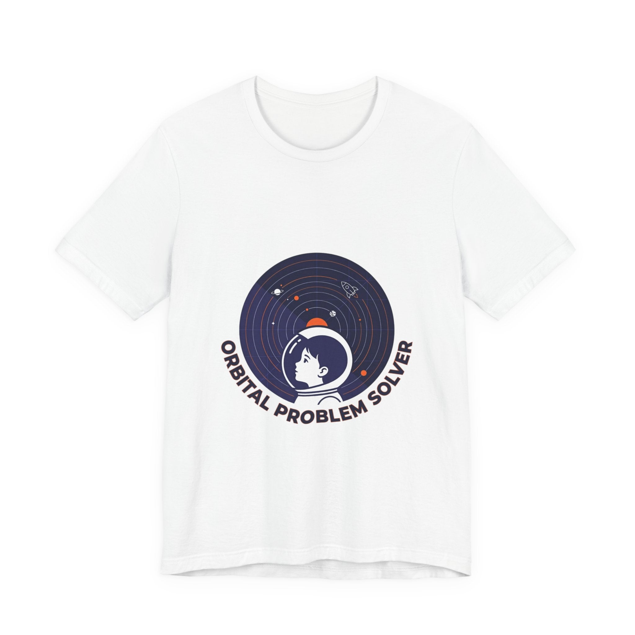 Orbital Problem Solver Tee | mission patch, astronaut science nerd