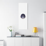 Orbital Problem Solver Canvas | space mission patch, astronaut art, cosmic science