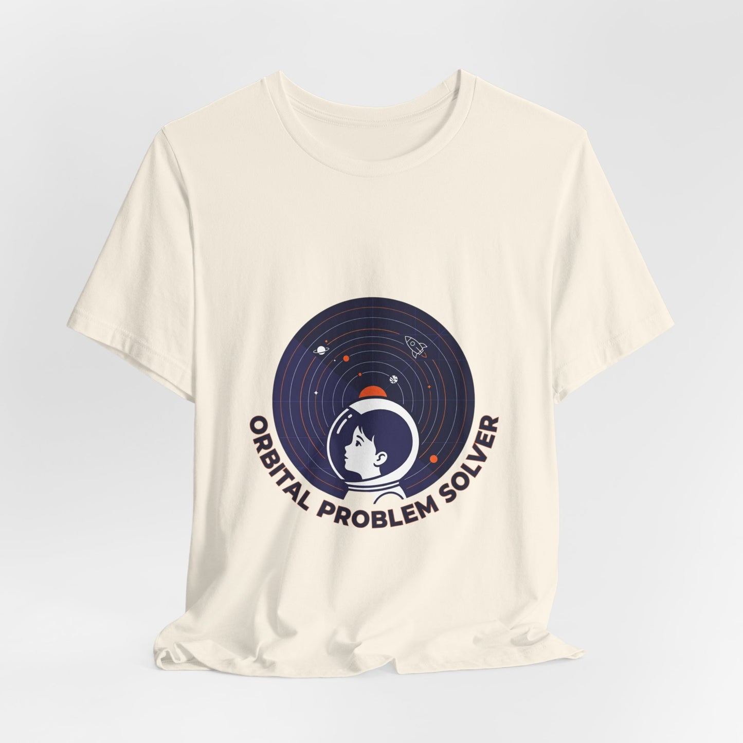 Orbital Problem Solver Tee | mission patch, astronaut science nerd