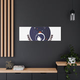 Orbital Problem Solver Canvas | space mission patch, astronaut art, cosmic science