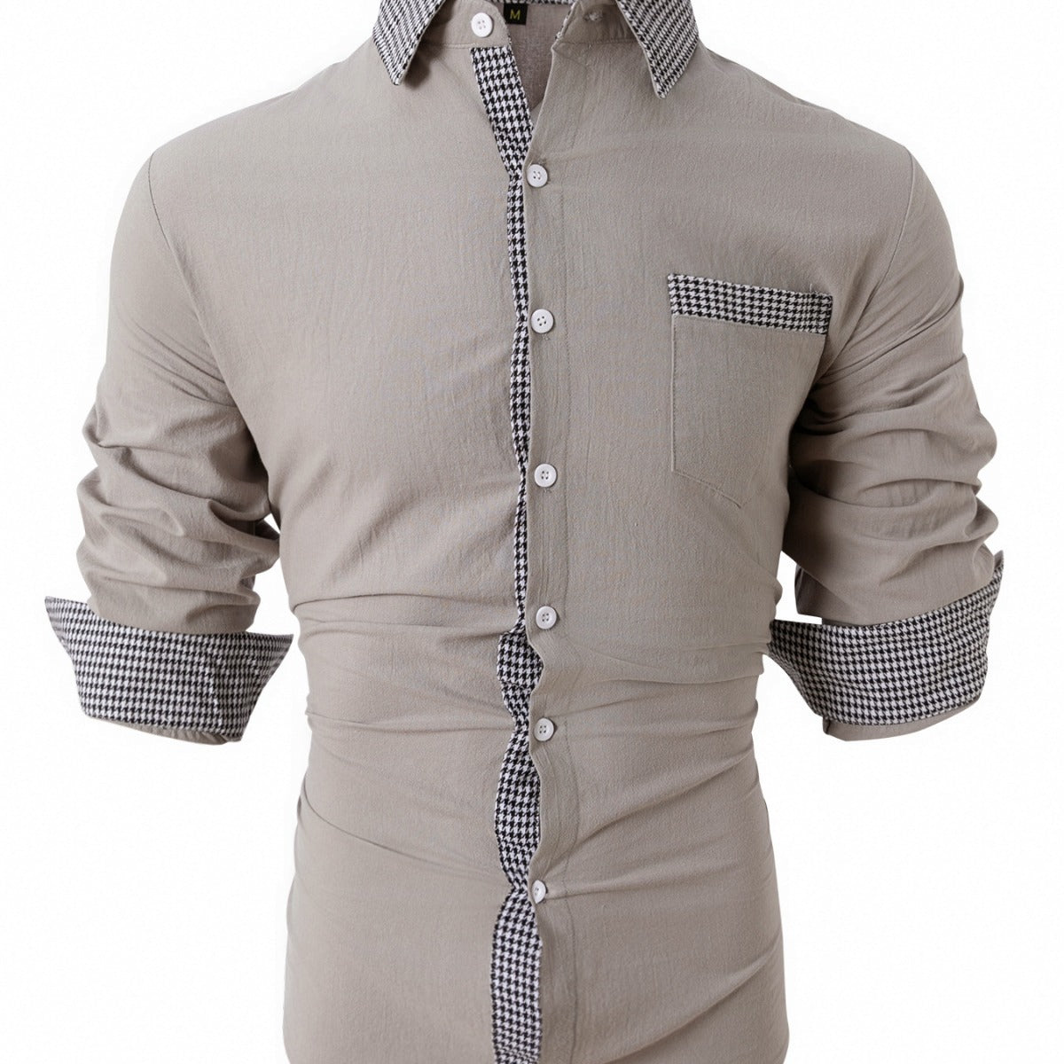 Mens Casual Long-sleeve Shirt