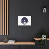 Orbital Problem Solver Canvas | space mission patch, astronaut art, cosmic science