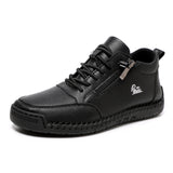 Hand-stitched Womens Shoes Soft Sole Flat Casual