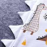 Baby Clothes One-piece Cartoon Dinosaur Short-sleeved Baby Romper
