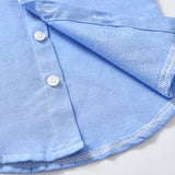 Boys Gentleman Bib Pant Suit Long Sleeve Bow Tie