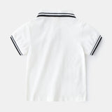 Boys' T-Shirt Summer Polo Shirt