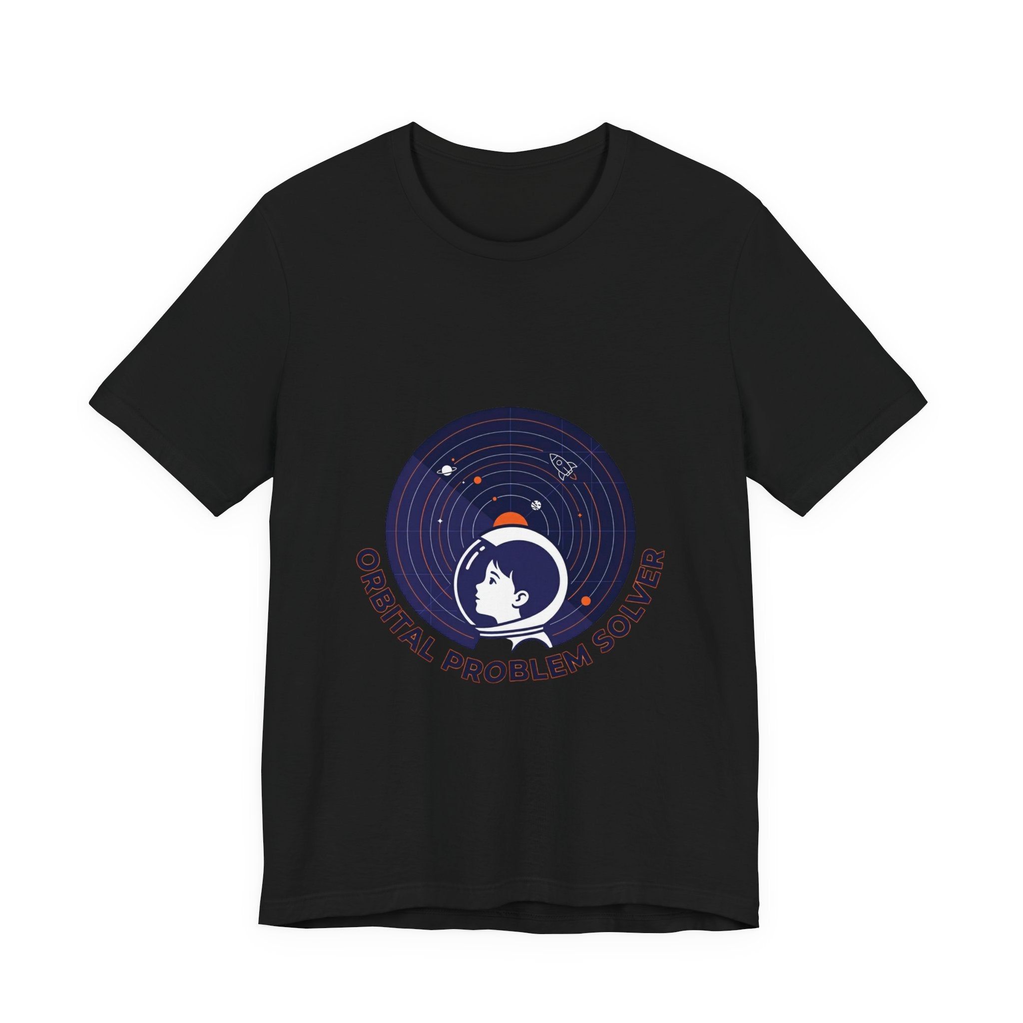 Orbital Problem Solver Tee | mission patch, astronaut science nerd