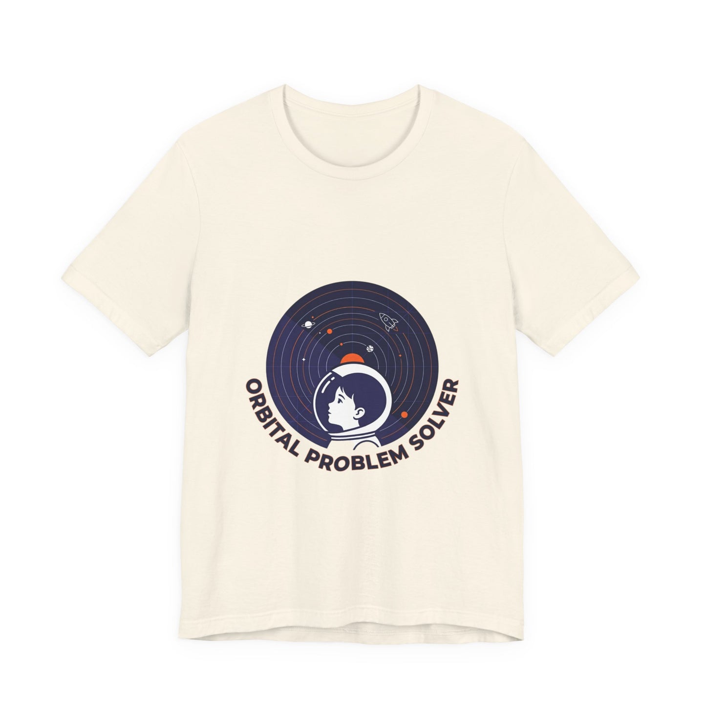Orbital Problem Solver Tee | mission patch, astronaut science nerd