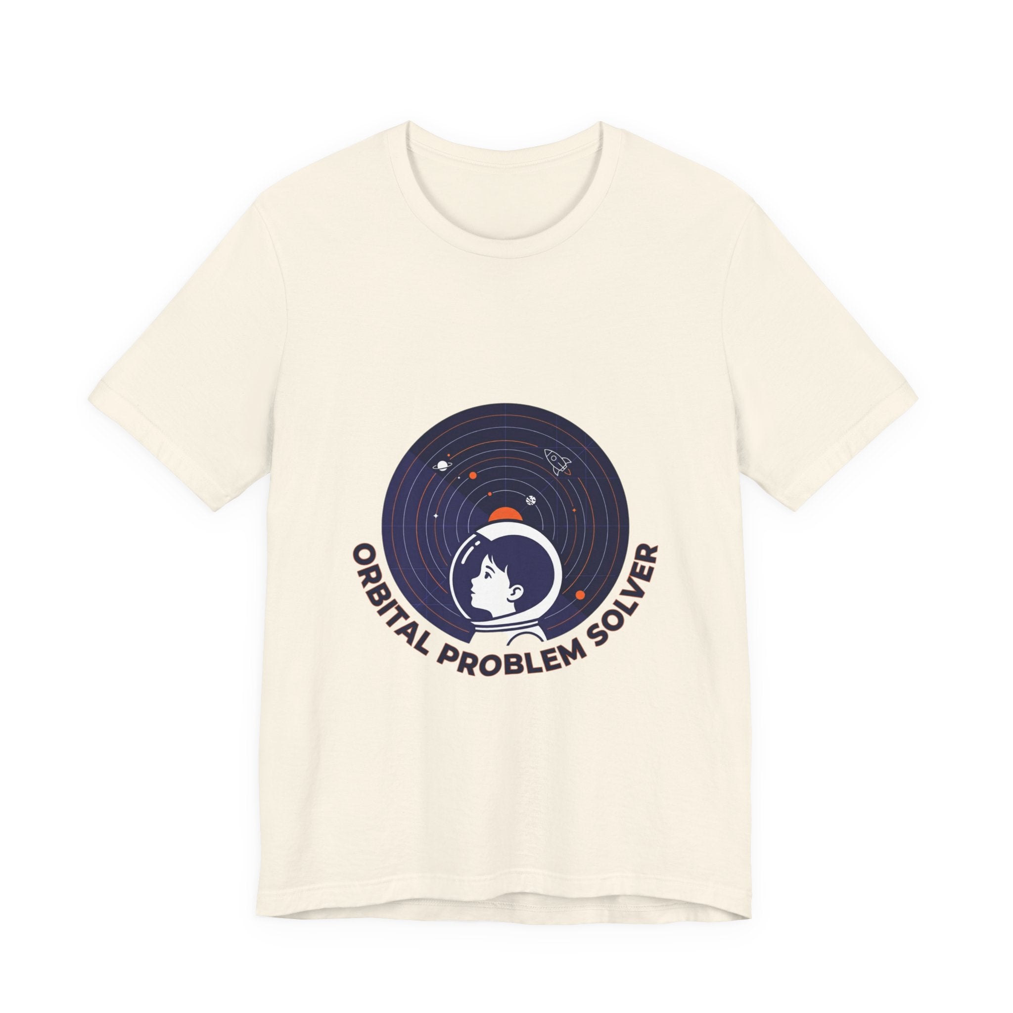 Orbital Problem Solver Tee | mission patch, astronaut science nerd