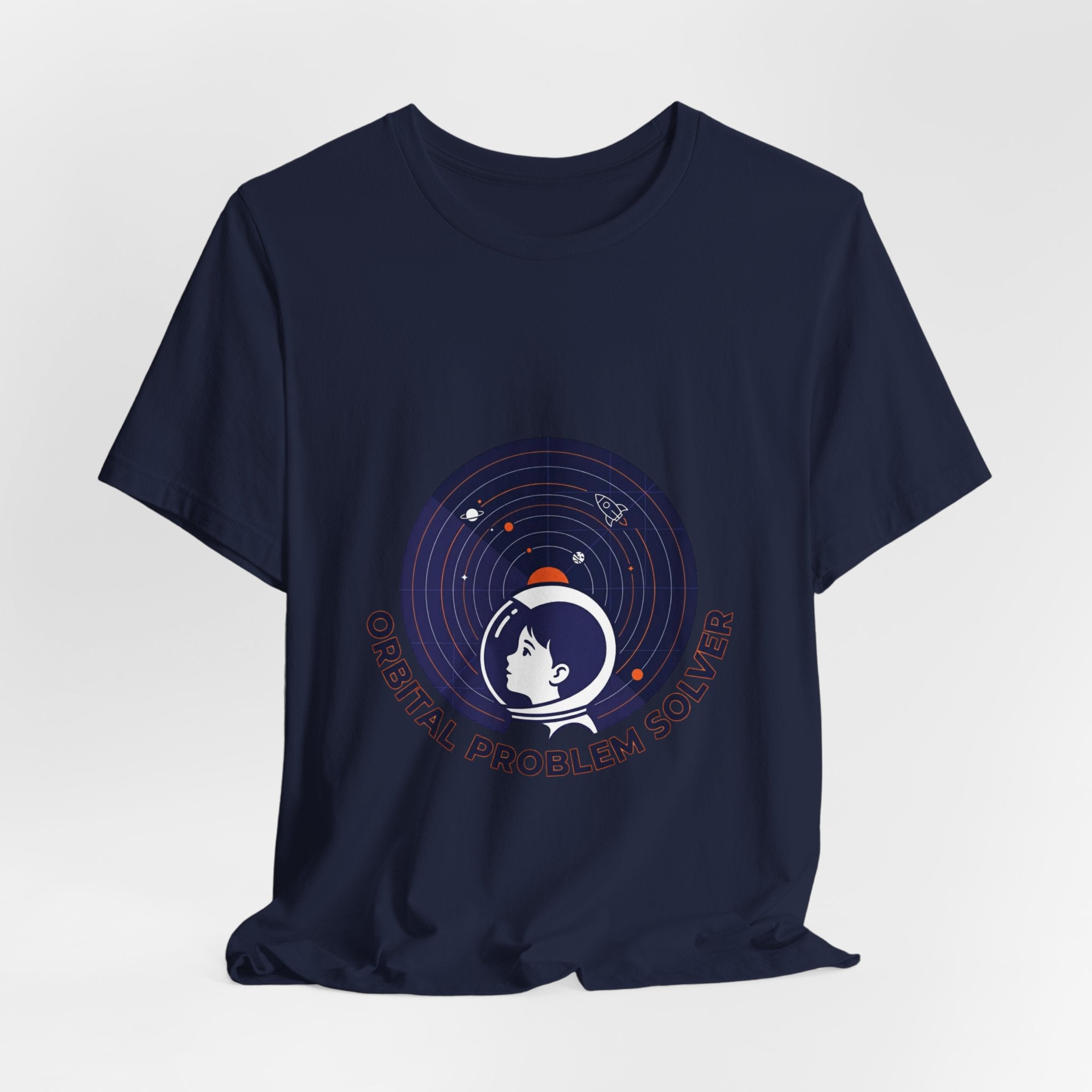 Orbital Problem Solver Tee | mission patch, astronaut science nerd