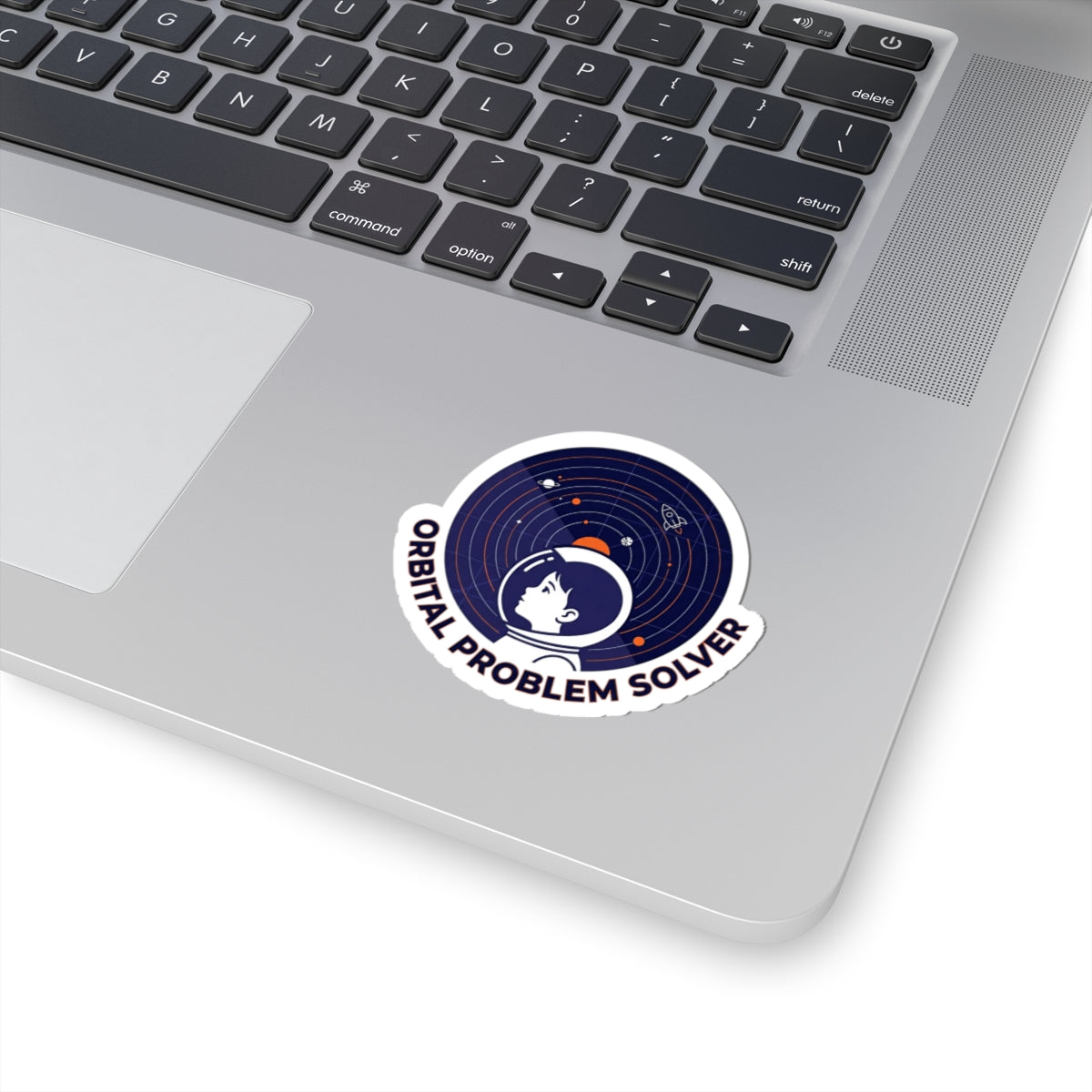 Orbital Problem Solver Kiss-Cut Stickers | mission patch, astronaut, space
