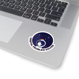 Orbital Problem Solver Kiss-Cut Stickers | mission patch, astronaut, space