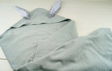 Baby bath blanket towel
