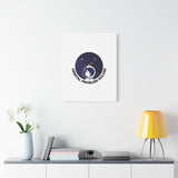 Orbital Problem Solver Canvas | space mission patch, astronaut art, cosmic science
