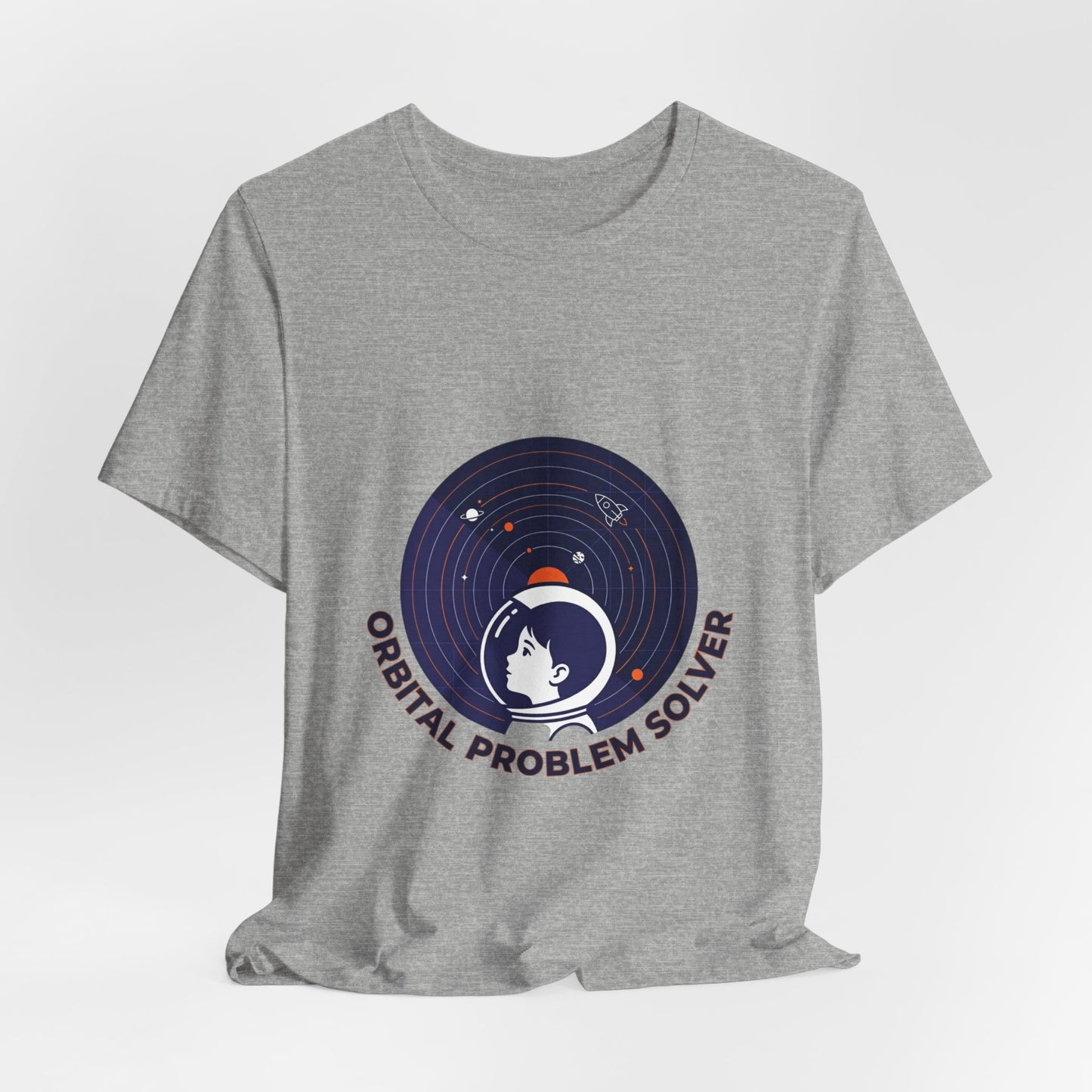 Orbital Problem Solver Tee | mission patch, astronaut science nerd