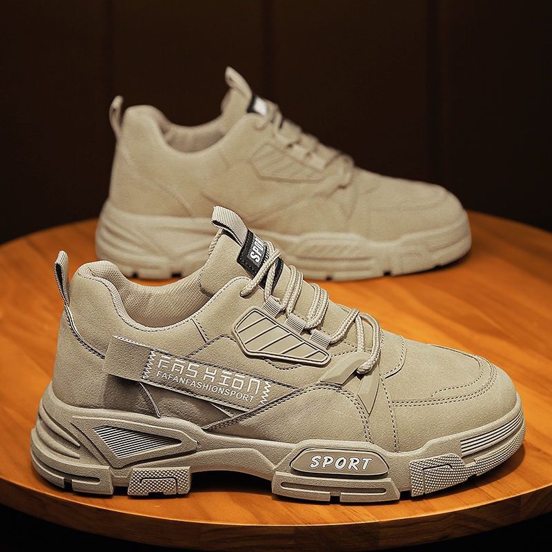 Non-slip Mens Casual Breathable Wear-resistant Work Shoes