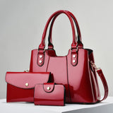 Large-capacity Three-piece Set Of Mother-and-child Crossbody Bags