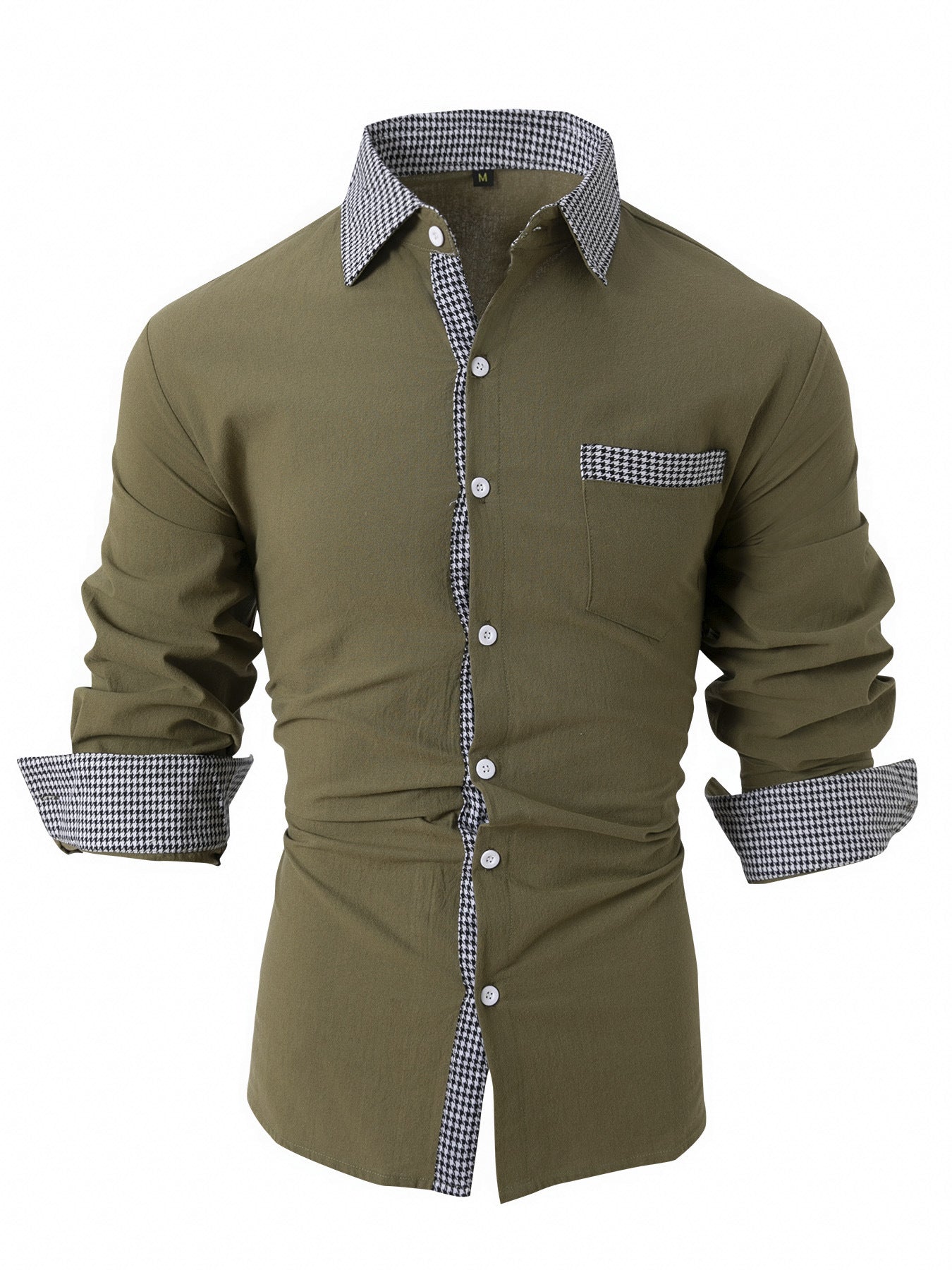 Mens Casual Long-sleeve Shirt