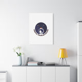 Orbital Problem Solver Canvas | space mission patch, astronaut art, cosmic science