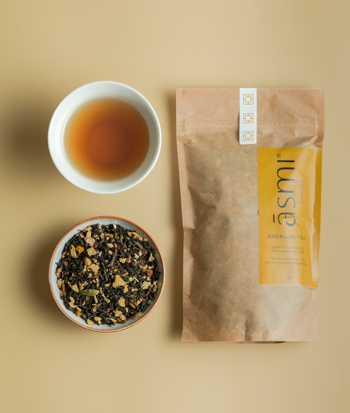 āsmi Tea Set Relax, Energy & Purify - Eco Paper Bag
