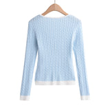 V-Neck long sleeved sweater