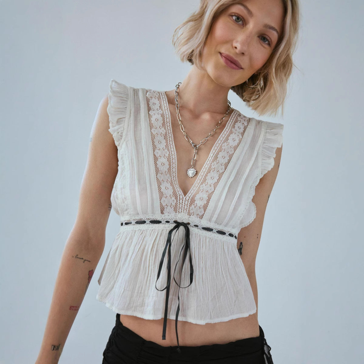 Summer European And American Short-sleeve Tops