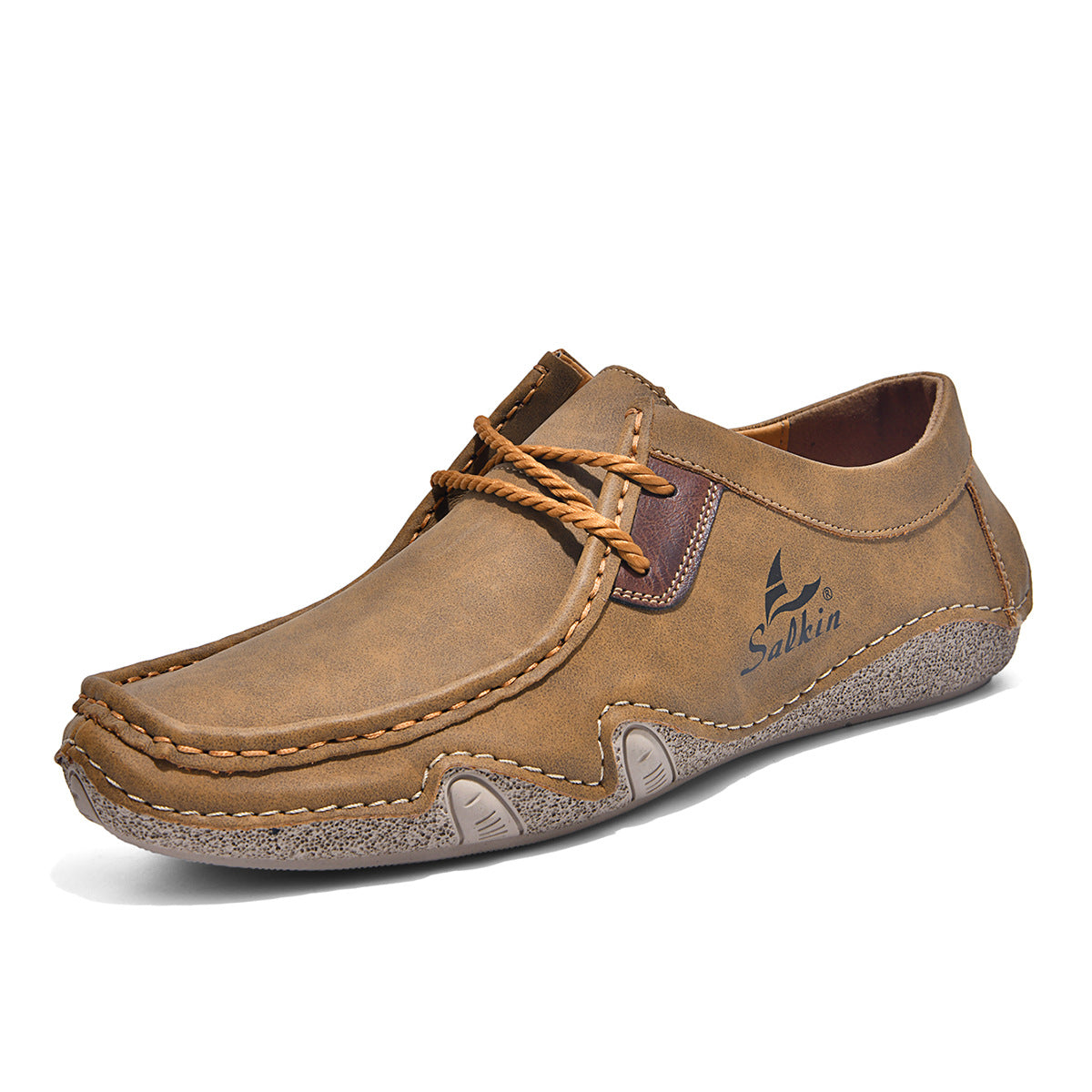Men's Low-cut Casual Shoes With Front Laces