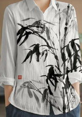 Women's Long Shirt Long Sleeves 3D Printed Pattern