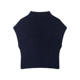 Ribbed Knitted Vest Women's Spring