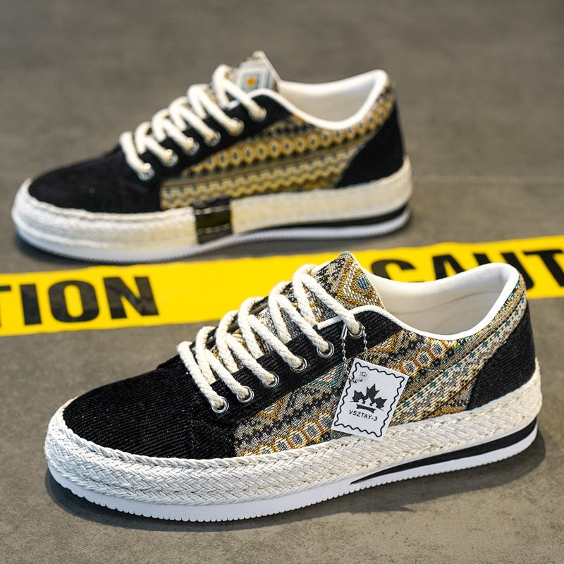 Trendy Lightweight Comfortable Soft-soled Canvas Shoes For Teens
