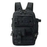 Outdoor Tactical Camo Hiking Backpack Travel Large-Capacity Waterproof Lure Fishing Bag Fishing Pack