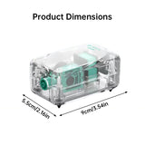 Super Quiet Aquarium Air Pump, Ultra-Low Noise Silent Operation with Adjustable High-Power Bubbler for Fish Tanks