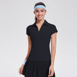 Fashionable Women's Sports Top Short-sleeve T-shirt