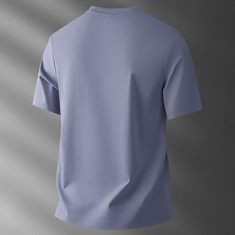 Men's Thin Ice Silk Cool-Feel Short-Sleeve T-Shirt