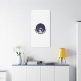 Orbital Problem Solver Canvas | space mission patch, astronaut art, cosmic science
