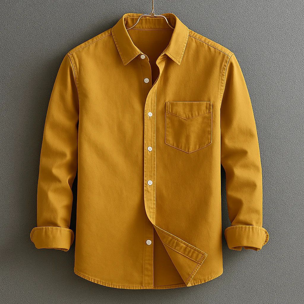Men's Business Shirt Autumn New Casual