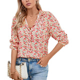 Shirt With Animal Print And 3D Floral Pattern