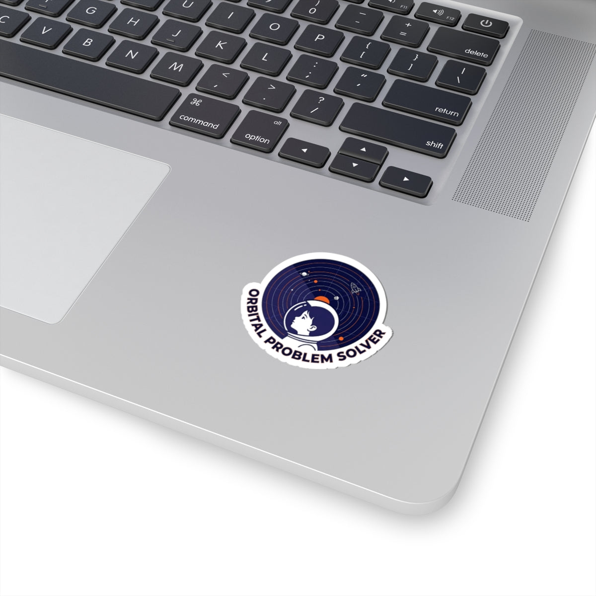 Orbital Problem Solver Kiss-Cut Stickers | mission patch, astronaut, space