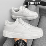Comfortable Thick-soled Height-increasing Shoes With An Elevated Autumn Vibe