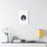 Orbital Problem Solver Canvas | space mission patch, astronaut art, cosmic science