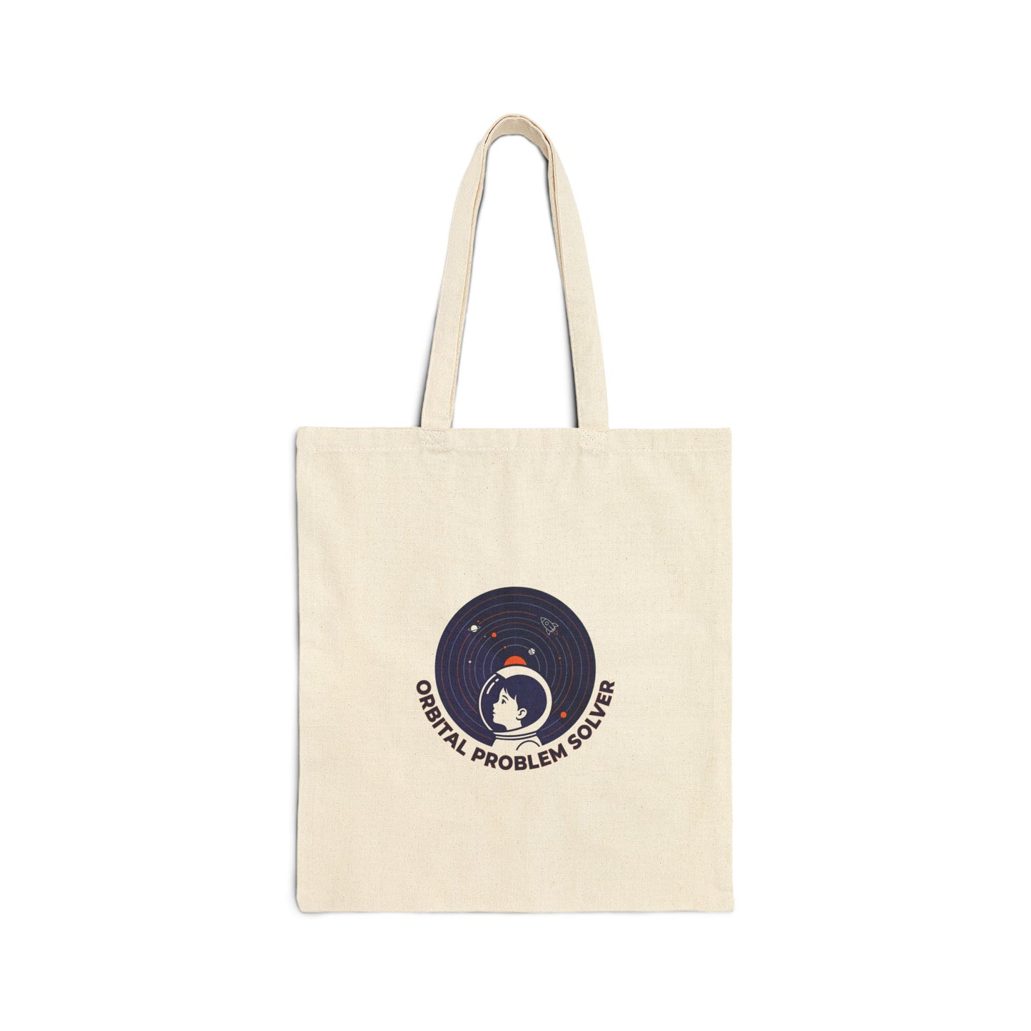 Orbital Problem Solver Tote | space mission patch, astronaut, science nerd
