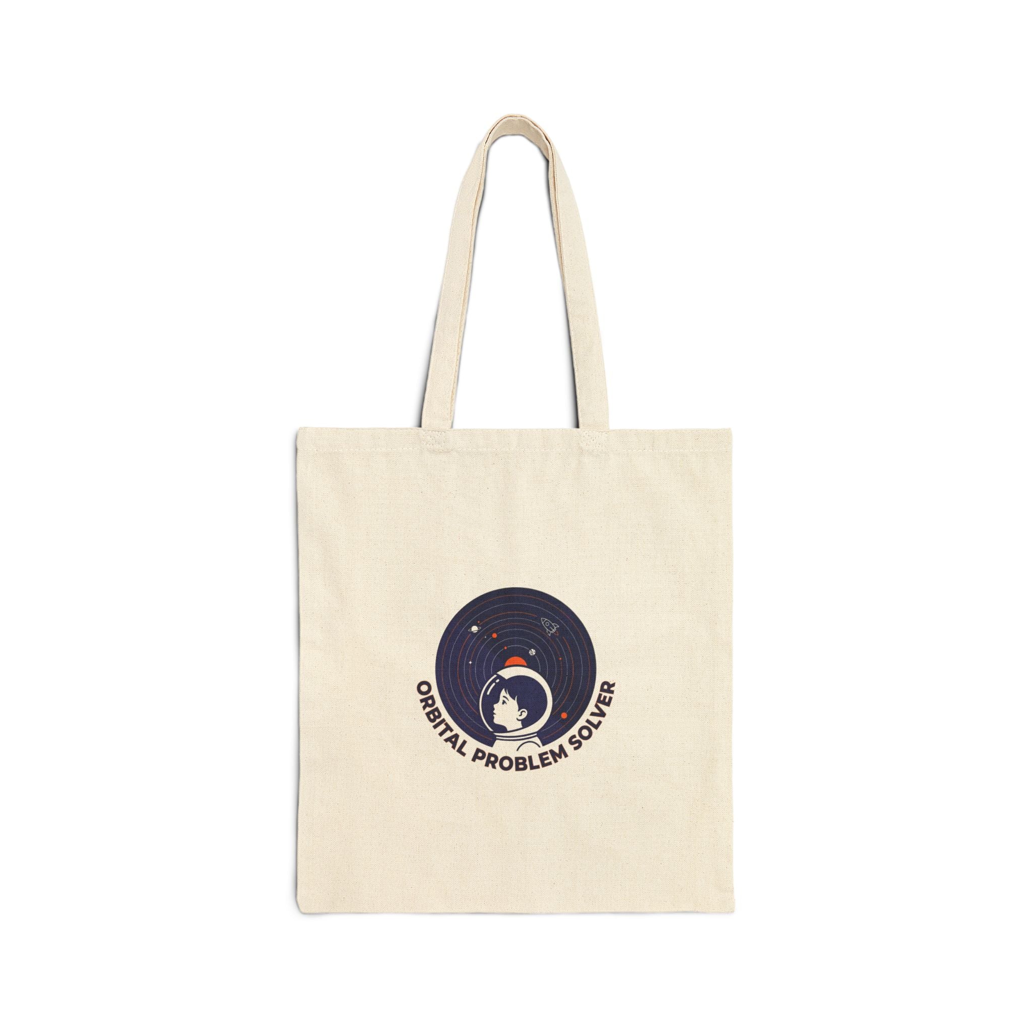 Orbital Problem Solver Tote | space mission patch, astronaut, science nerd