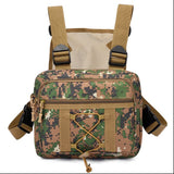 Outdoor Tactical Chest Pack Camouflage For Sports And Training Close-fitting
