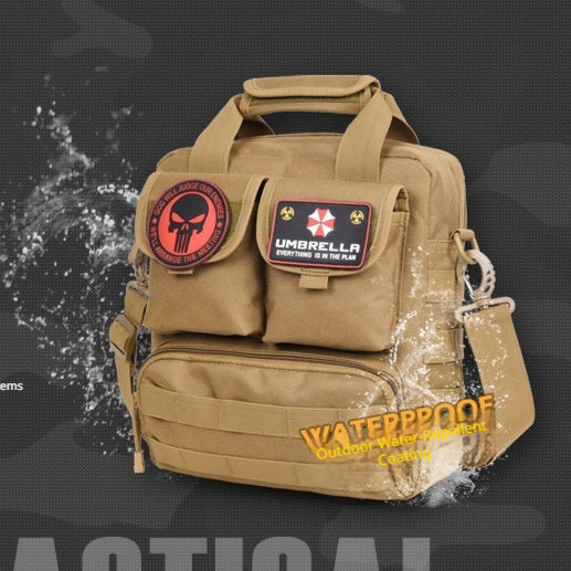 Nylon Camouflage Tactical Backpack Mens Shoulder Crossbody Bag